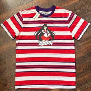 Sailor Moon - Sailor Mars - Boxlunch Exclusive Striped T-Shirt - Size M